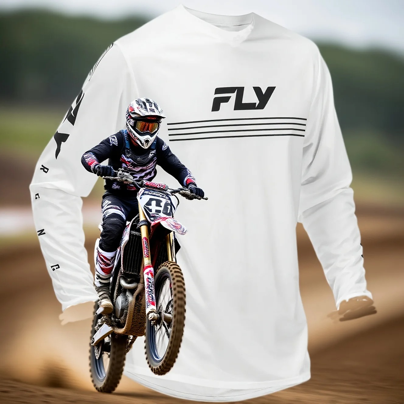 Cycling Gear Apparel - MĘSKIE KOSZULKI Z DŁUGIM RĘKAWEM DLA