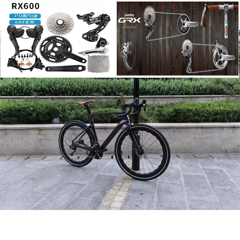 Cycling Gear And Equipment - Rower szutrowy Twitter Gravel-V3 GRX RX600-22Speed