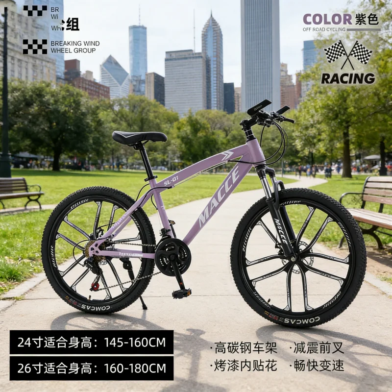 Fioletowy, wysokiej klasy rowe – Cycling Low Gear recenzja i cena