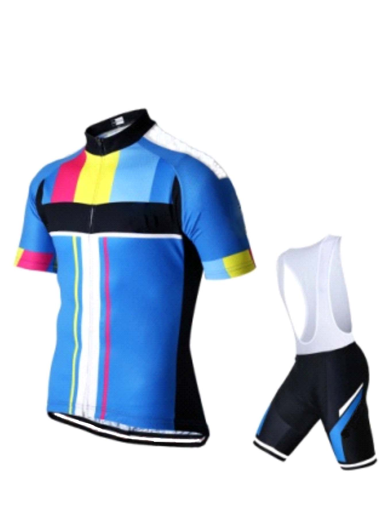 Męski zestaw kolarski: koszulk – Cycling Gear Apparel recenzja i cena